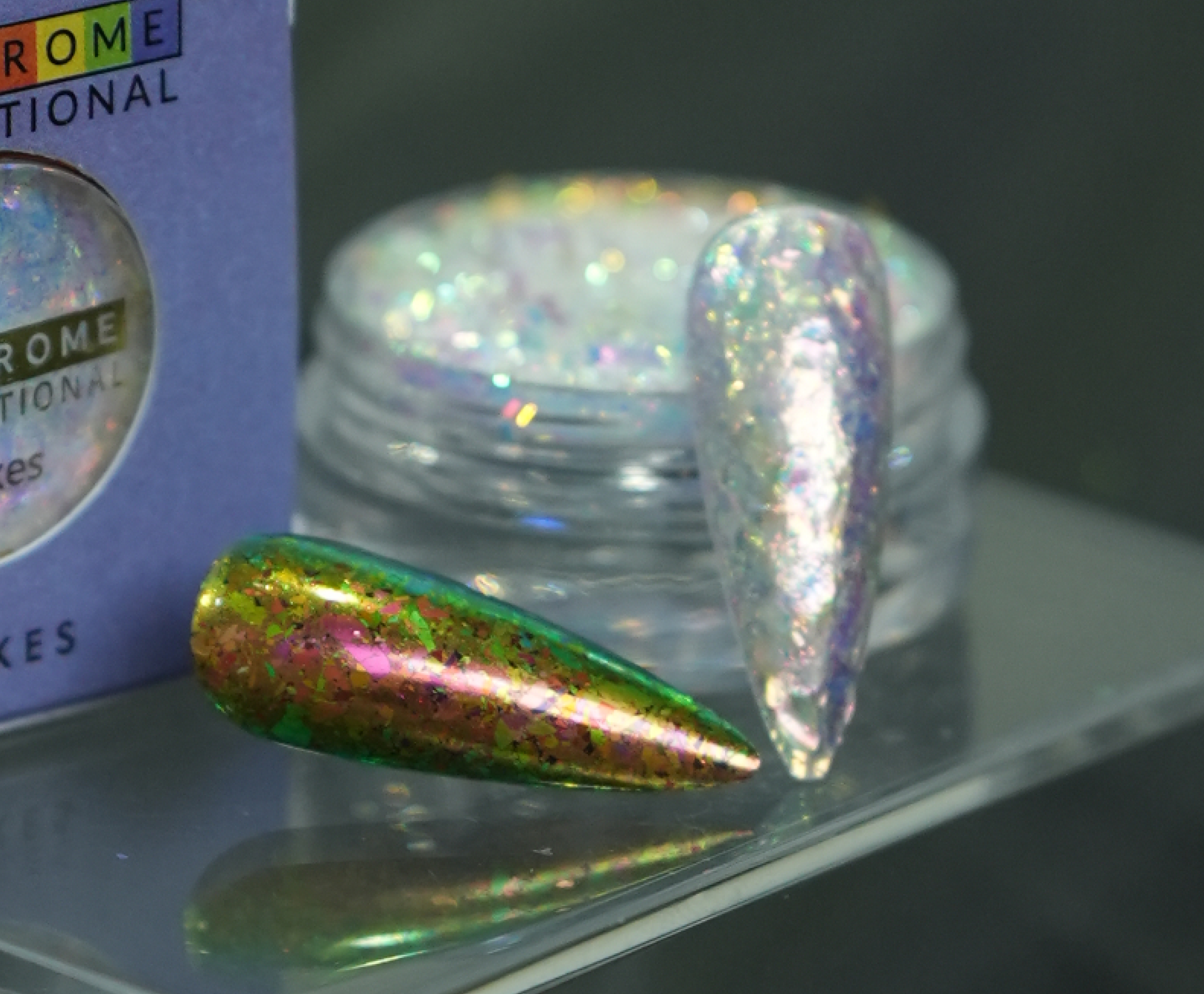 Flakes Chrome Pigment - Mango Mirage